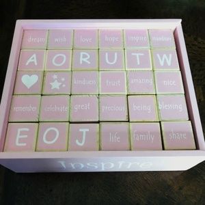 Inspired Generations Educational Wooden Block Set